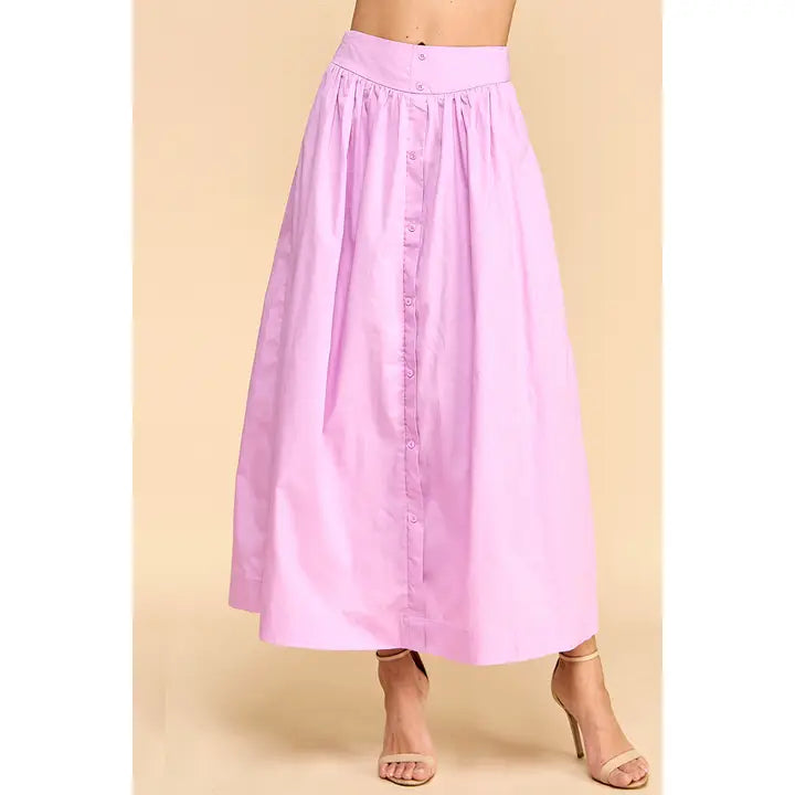 TCEC Long Full Skirt-Lavender