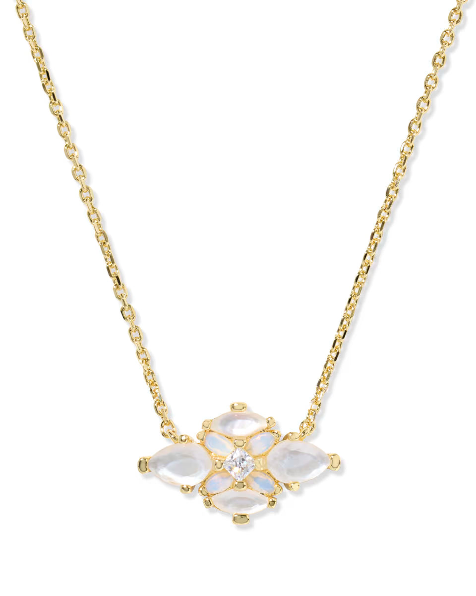 Kendra Scott Abbie Crystal Short Pendant Necklace