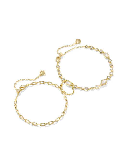 Kendra Scott Mini Elisa Abbie 2 Bracelet Set