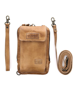 Bedstu Alelike Crossbody in Tan Rustic