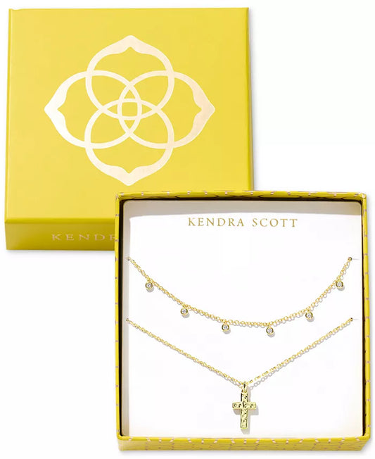 Kendra Scott Amelia Cross Necklace Gift Set