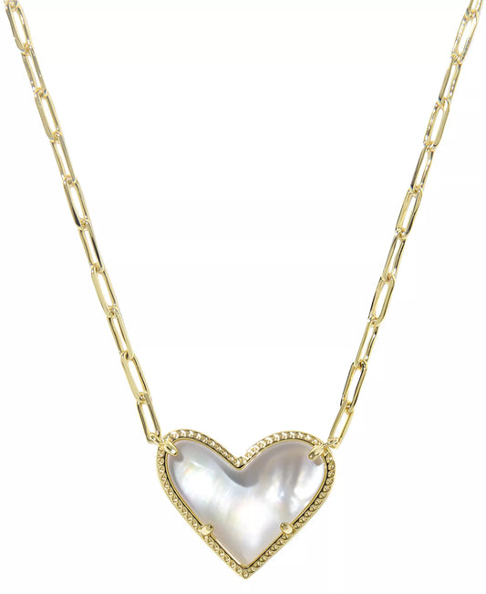 Kendra Scott Ari Heart Statement Pendant Necklace