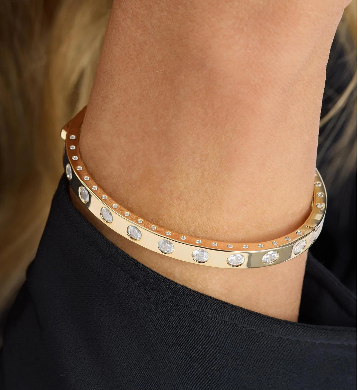 Melinda Maria Ashley Hinge Cuff