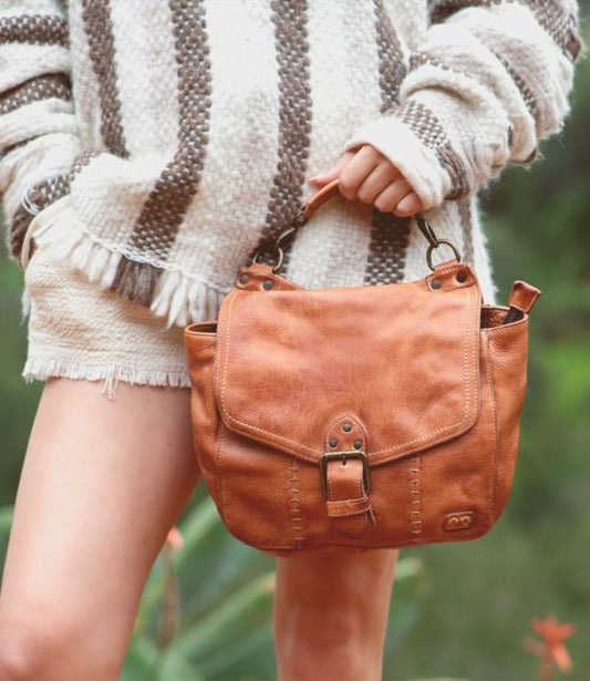 Bedstu Bathsheba Handbag in Tan Rustic