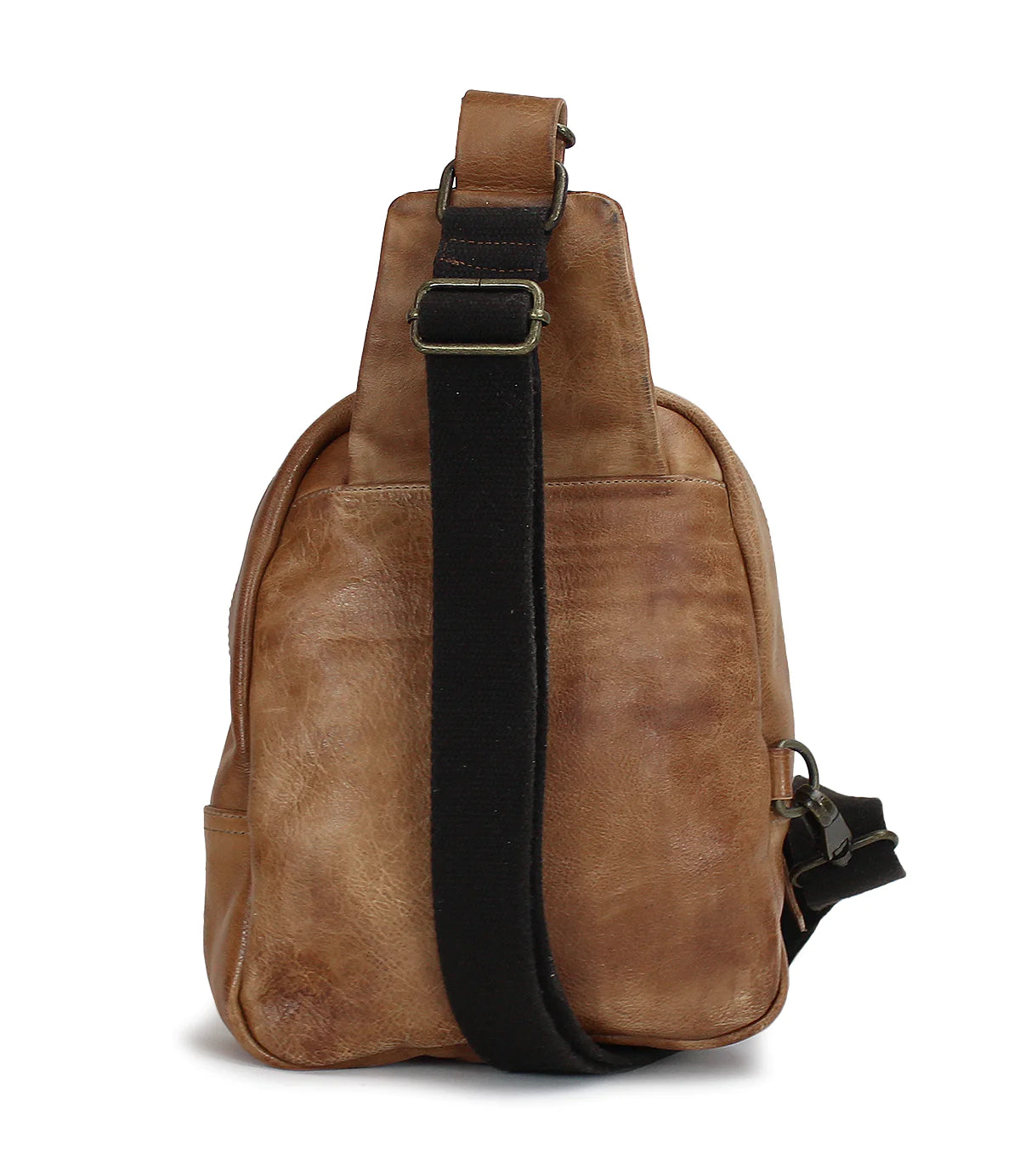 Bedstu Beau Sling Backpack in Tan Rustic