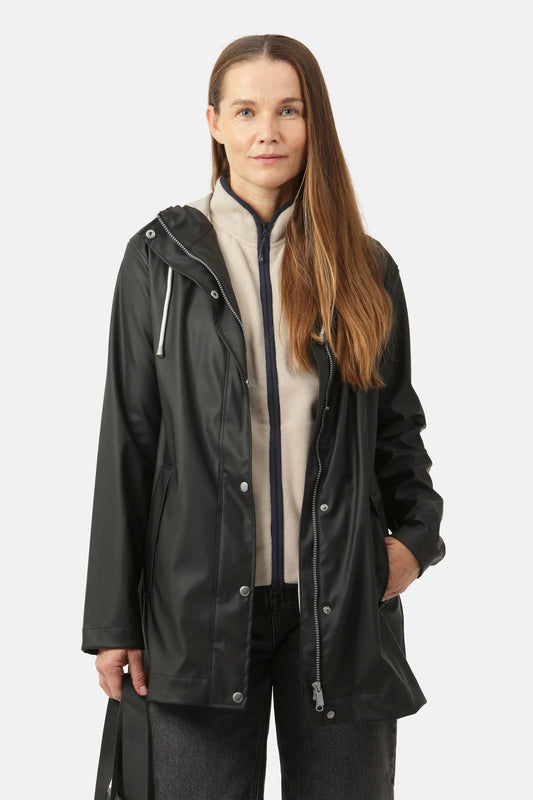 Ilse Jacobsen Rain Jacket 228-Black