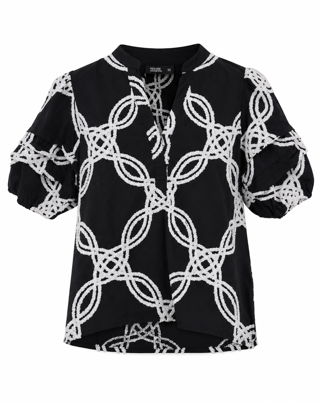 Maude Vivante Wren Top-Black