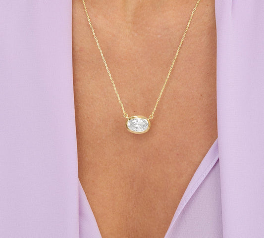 Melinda Maria She's a Boss Pendant Necklace-Gold