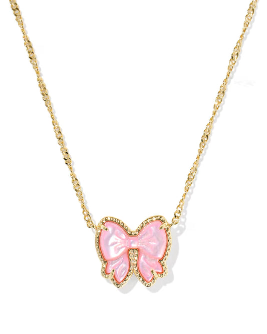 Kendra Scott Haley Bow Short Pendant Necklace