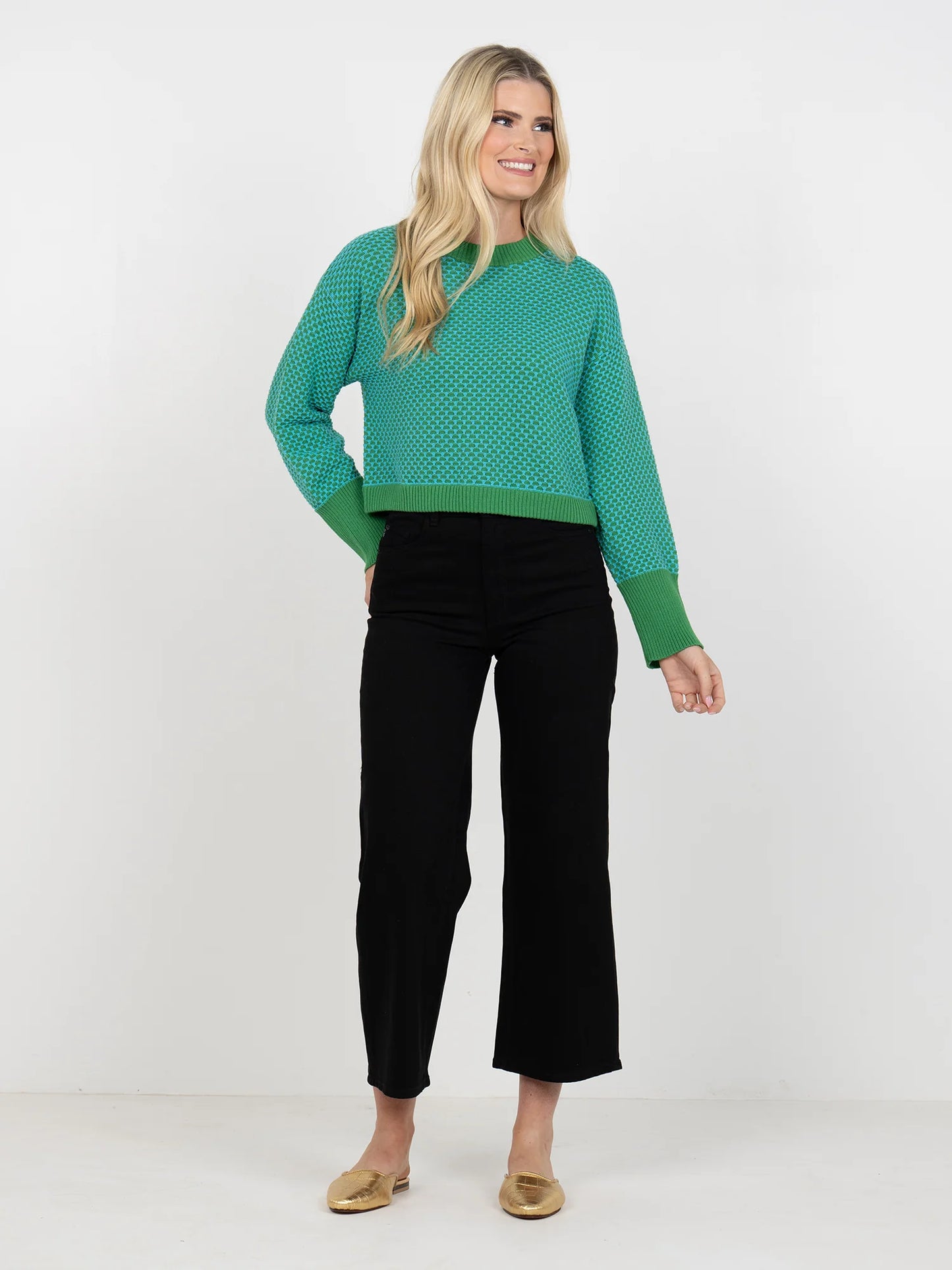 Emily McCarthy Boxy Sweater-Jellybean