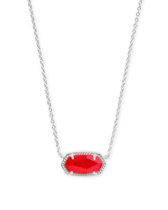 Kendra Scott Elisa Pendant Necklace in Silver