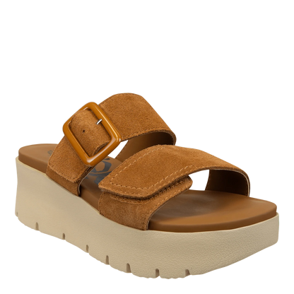 OTBT Cameo Platform Sandal in Brown