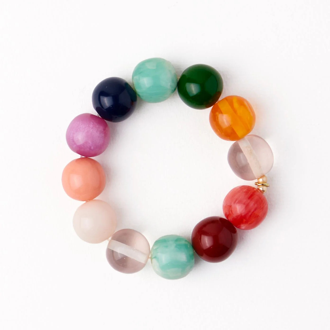 Ink + Alloy Cece Large Resin Bead Bracelet