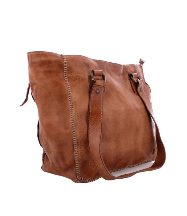 Bedstu Celindra Handbag in Tan Dip Dye