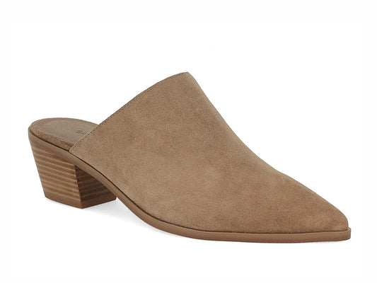 Chocolat Blu Cellia Mule-Latte Suede