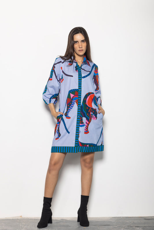 Maude Vivante Ava Dress-Cheeta Mirage
