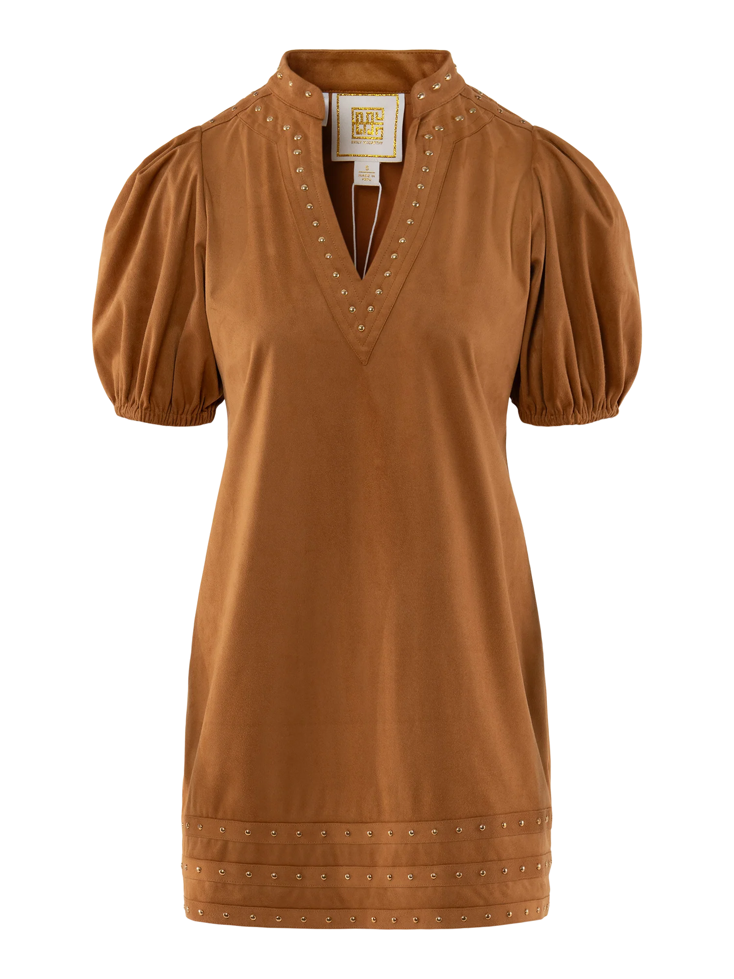 Emily McCarthy Hampton Mini-Brown Sugar Suede