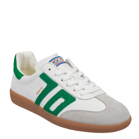 Back 70 Cloud Sneakers-White/Green