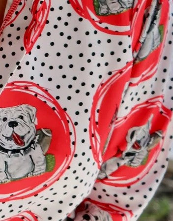 Mandi Paris Dawg Gameday Shirt Dress 2026