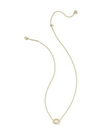 Kendra Scott Daphne Pave Frame Pendant Necklace