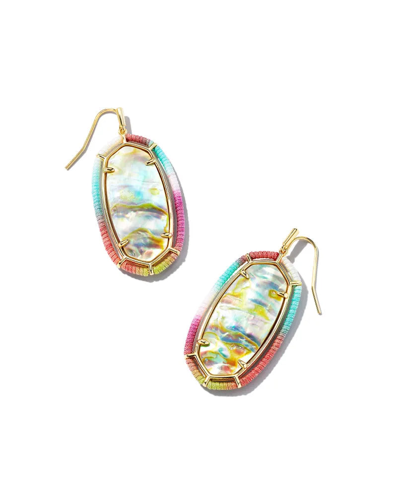 Kendra Scott Threaded Elle Earrings Gold