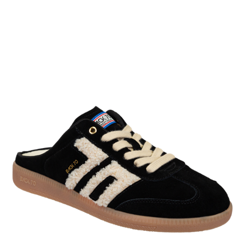 Back 70 Easter Backless Sneakers-Black