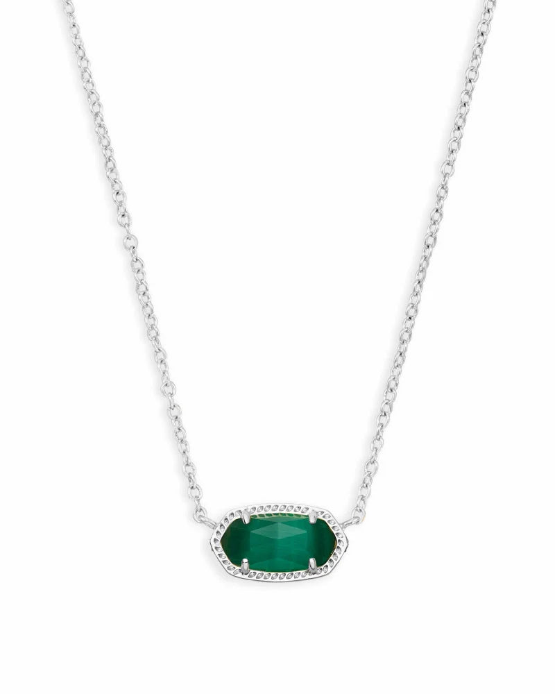 Kendra Scott Elisa Pendant Necklace in Silver