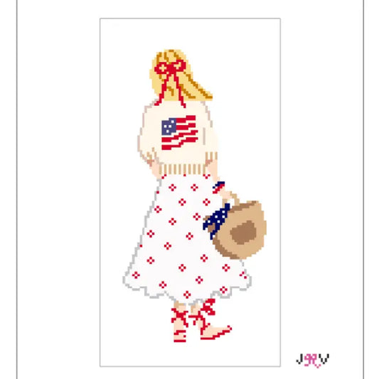 Jennifer Vallez Needlepoint Canvas