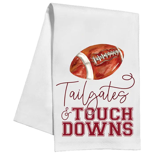 RosanneBeck Tailgates & Touchdowns Football Kitchen Towel