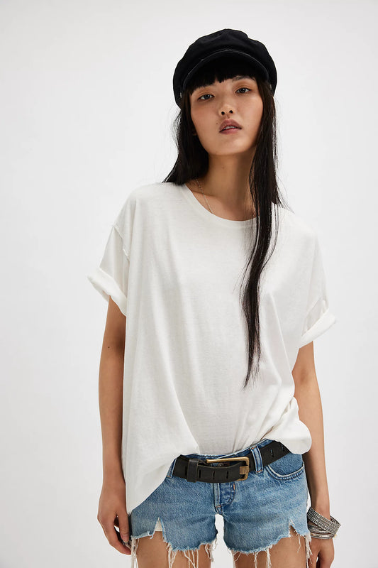 Free People Nina Tee Ivory