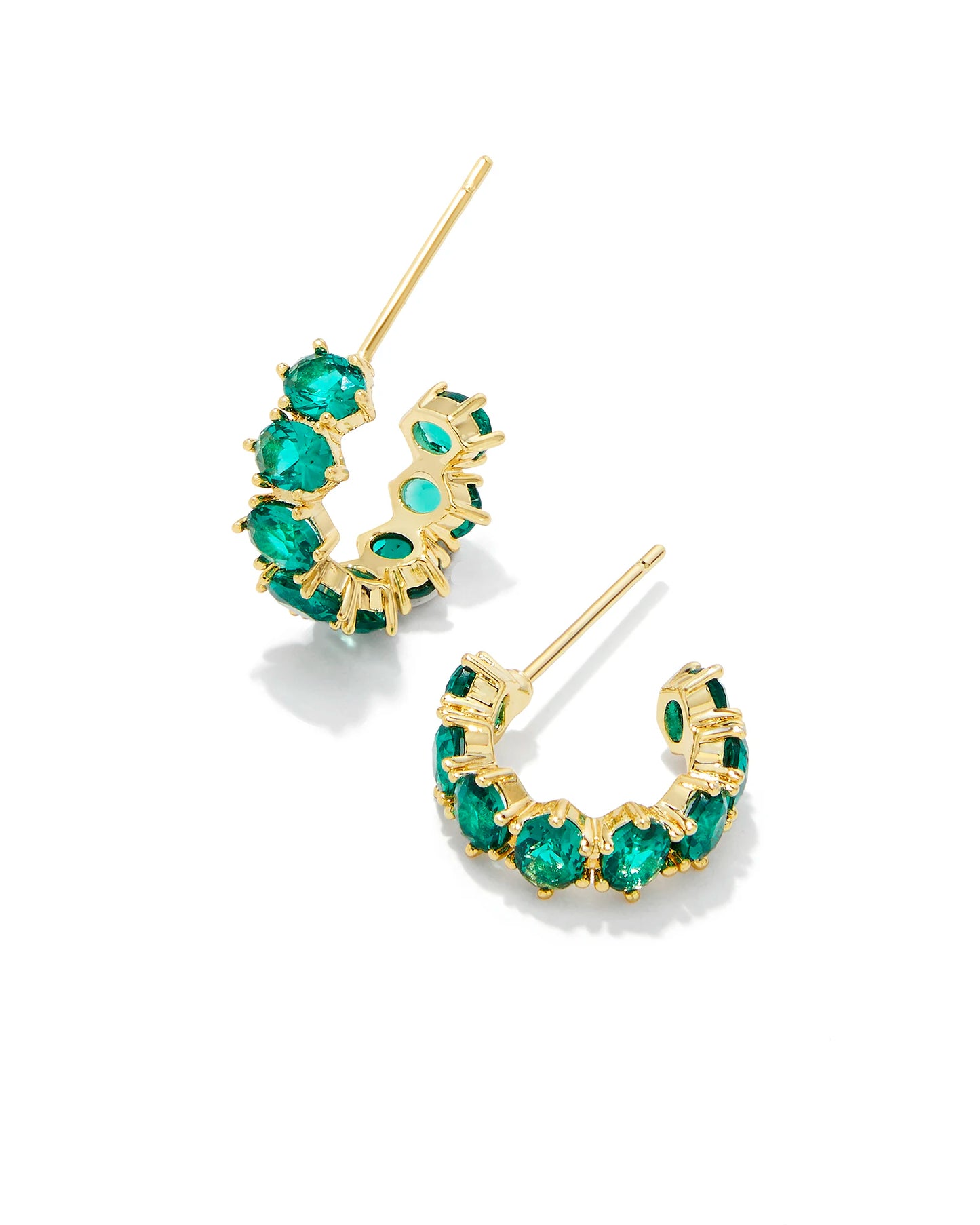 Kendra Scott Cailin Crystal Huggie Earrings