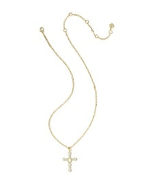 Kendra Scott Cross Medallion Short Pendant Necklace