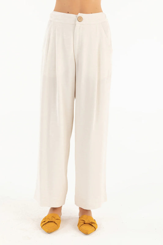 Isle Girona Taria Pant- White