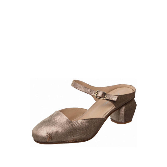 Antelope Giselle Mary Jane Pumps-Light Gold Metallic