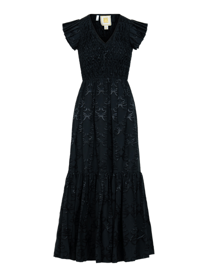 Emily McCarthy Grace Maxi Dress-Bow Jacquard