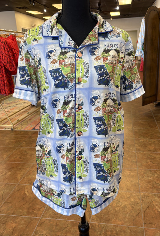 Mandi Paris Designs Short PJ's- Georgia Southern