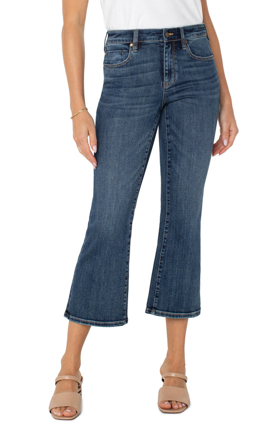 Liverpool Hannah Crop Flare Jeans-Bolsa Chica