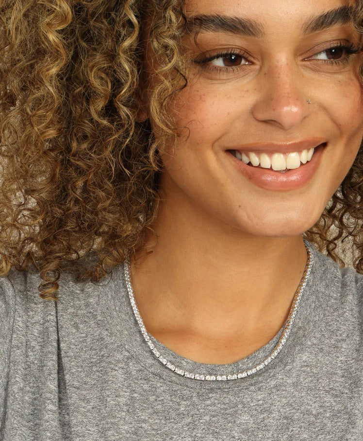 Melinda Maria Heiress Tennis Necklace