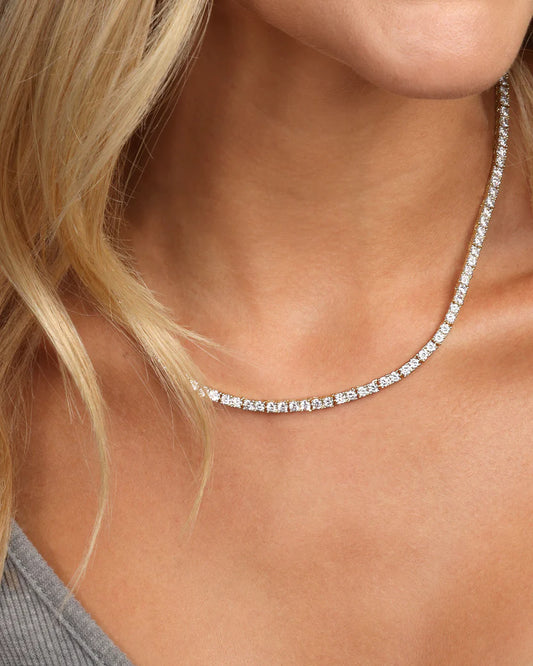 Melinda Maria Heiress Tennis Necklace