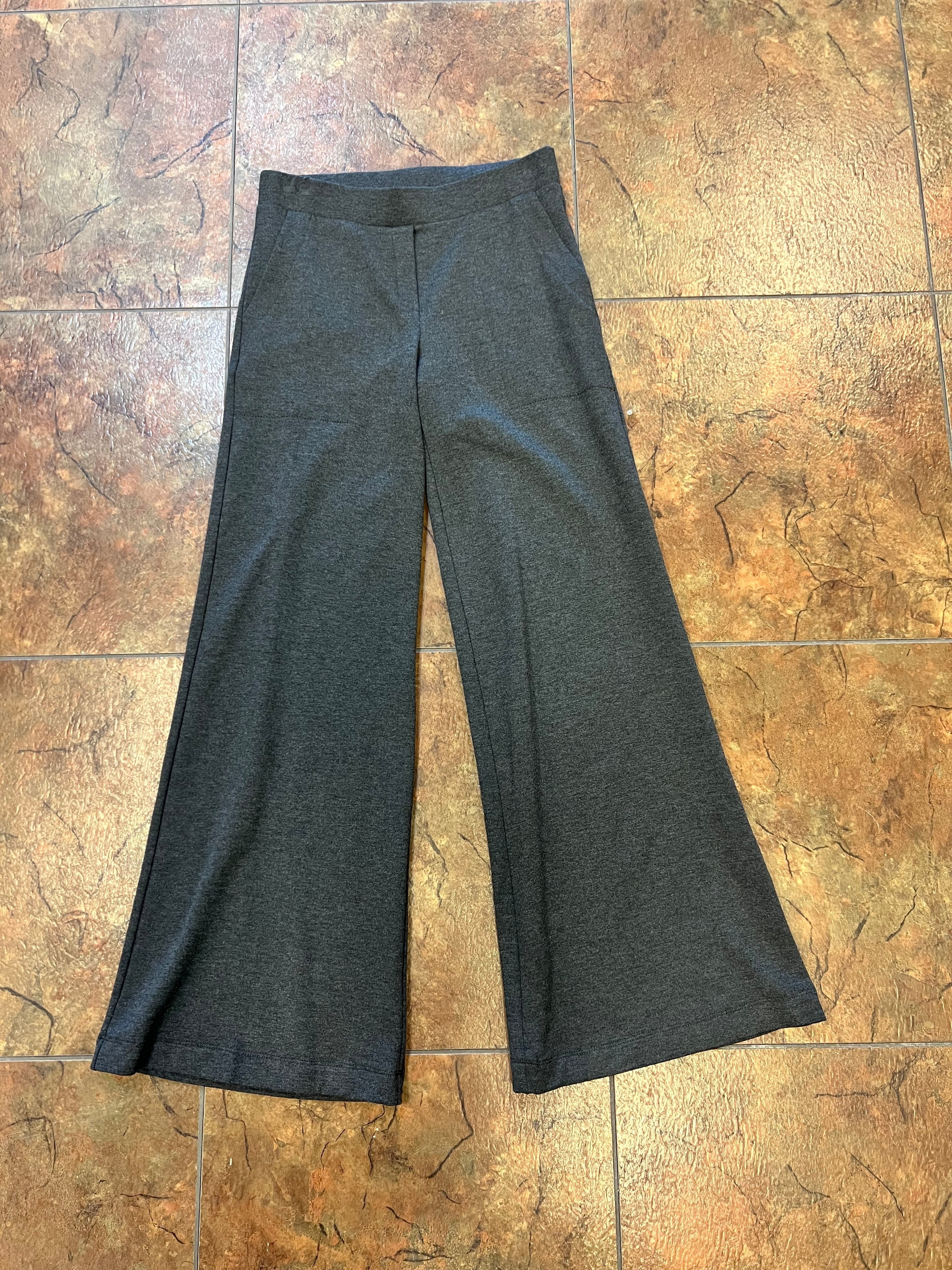 Capote Charcoal Flare Lounge Pants with Pockets