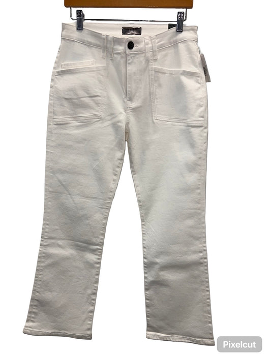 Kut From The Kloth Kelsey High Rise Ankle Flair Jean-Cream