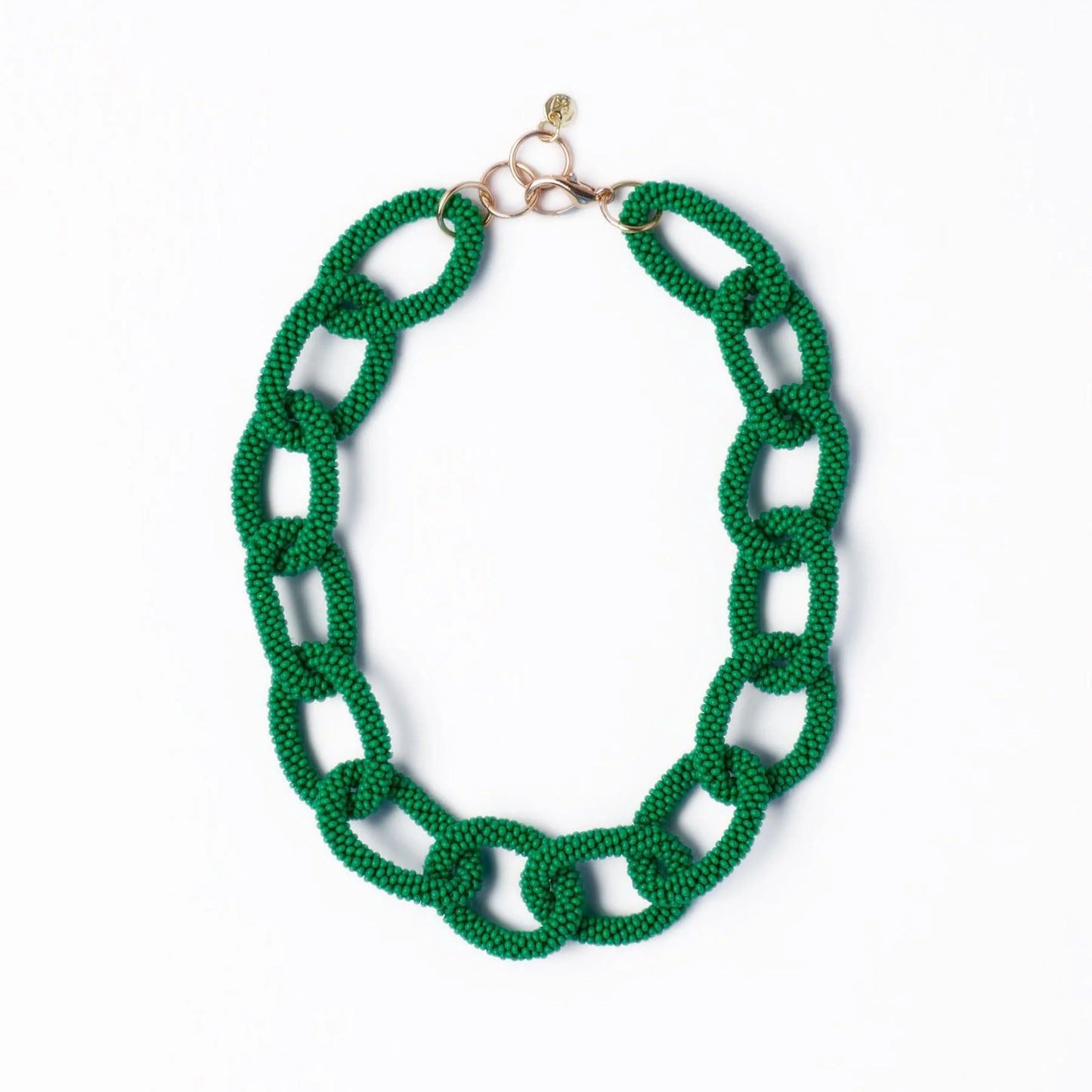 Ink + Alloy Jenna Chain Link Beaded Necklace
