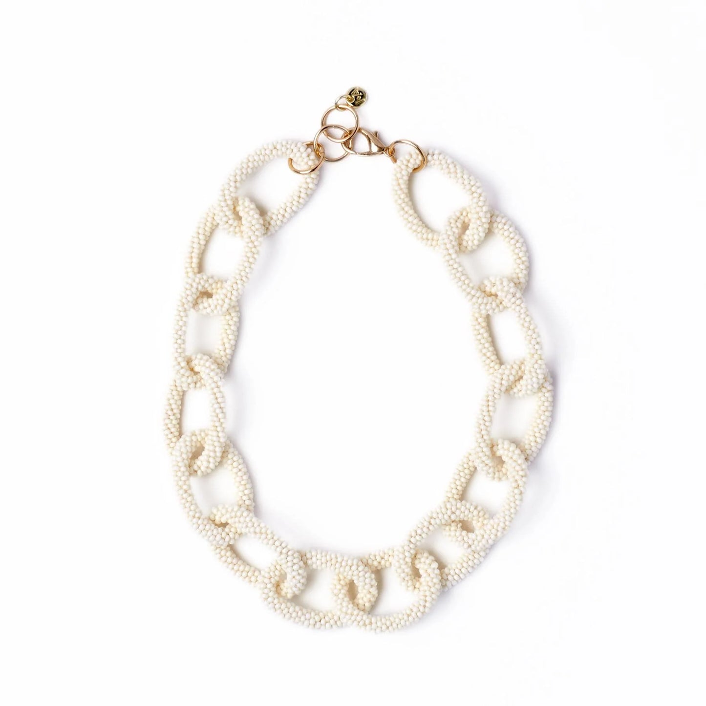 Ink + Alloy Jenna Chain Link Beaded Necklace