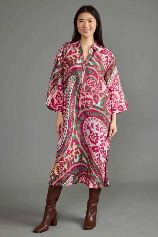 Double A Jessie Dress-Chanti Paisley