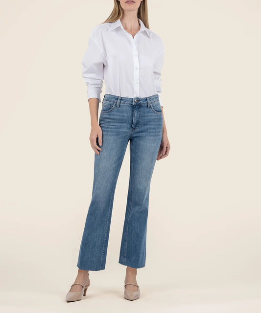 Kut From The Kloth Kelsey High Rise Ankle Flares-Brace