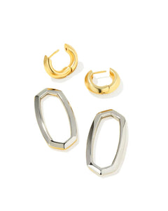 Kendra Scott Danielle Link Earrings Mixed Metals