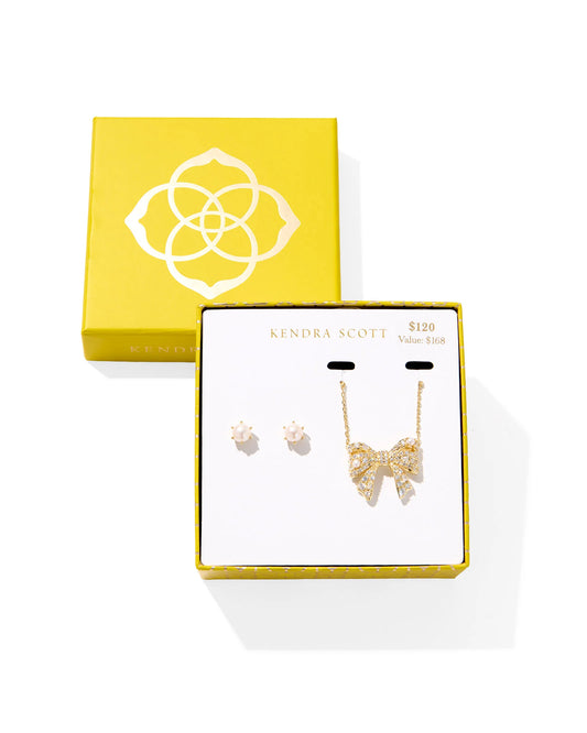Kendra Scott Krista Bow and Ashton Gift Set