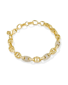 Kendra Scott Bailey Pave Chain Bracelet