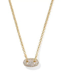 Kendra Scott Bailey Pave Pendant Necklace