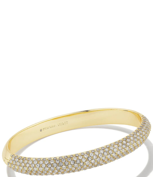 Kendra Scott Mikki Bangle Gold Bracelet S/M